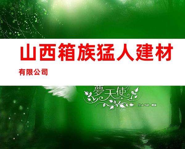 山西箱族猛人建材有限公司