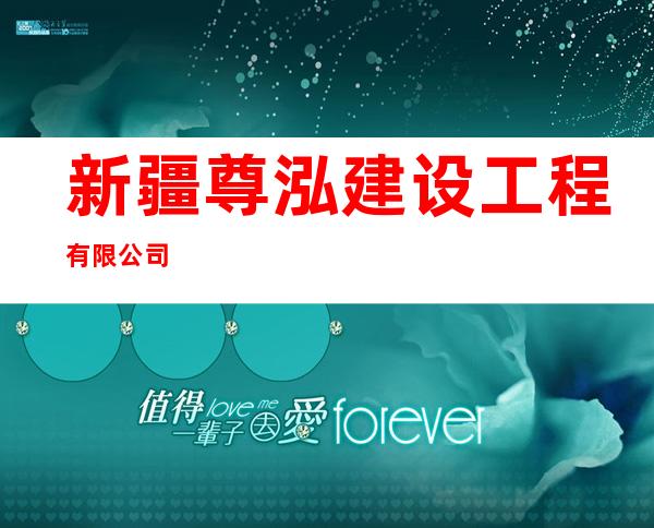 新疆尊泓建设工程有限公司