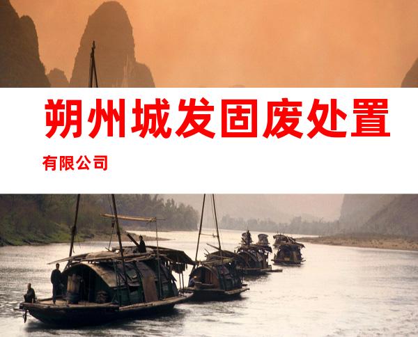 朔州城发固废处置有限公司