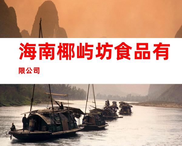 海南椰屿坊食品有限公司