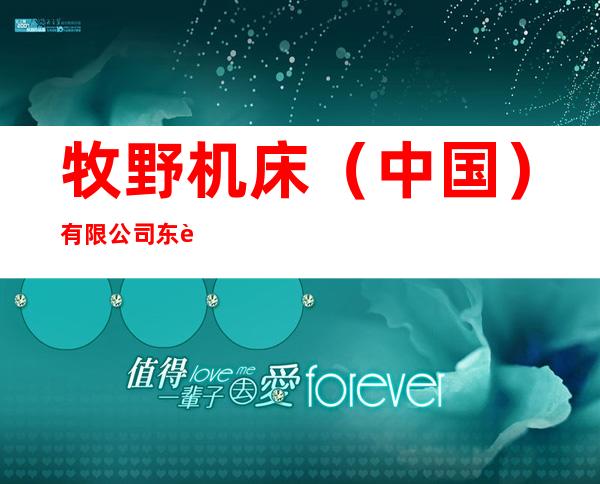 牧野机床（中国）有限公司东莞办事处