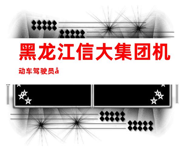黑龙江信大集团机动车驾驶员培训有限责任公司